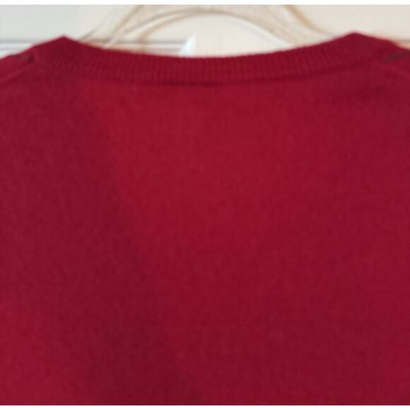 Jos. A. Bank Lambswool Sweater V-Neck XXL Argyle Diamonds Pattern Executive Coll - Picture 6 of 7